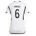 Cheap Germany Joshua Kimmich #6 Home Football Shirt Women World Cup 2022 Short Sleeve